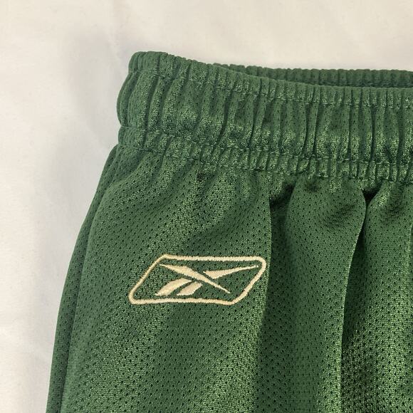 New York JETS Throwback Logo Vintage Practice Shorts Green Size L NFL Football - Picture 5 of 11